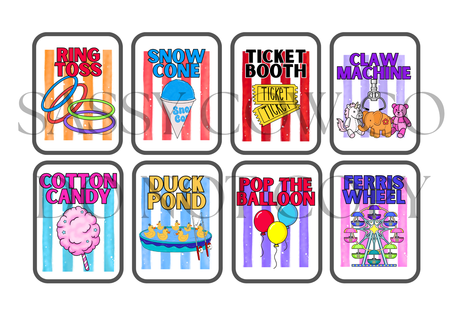 CARNIVAL - DTF TRANSFER SHEET