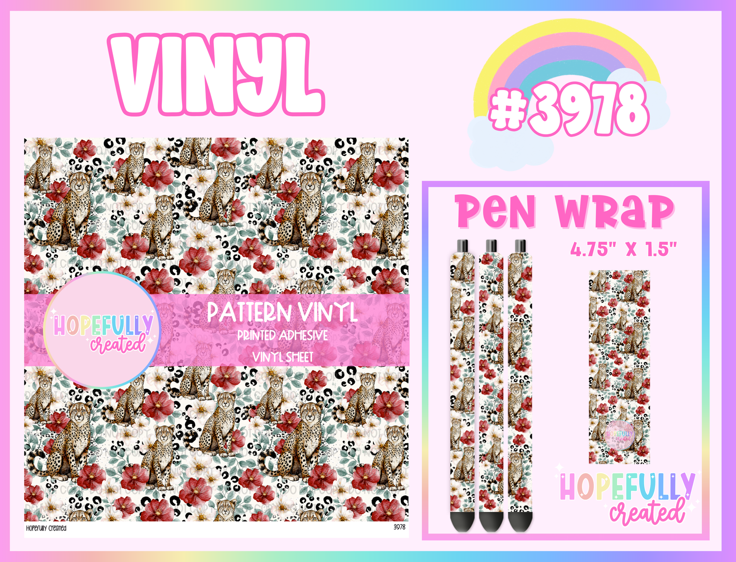 Leopard Vinyl Collection - 3978