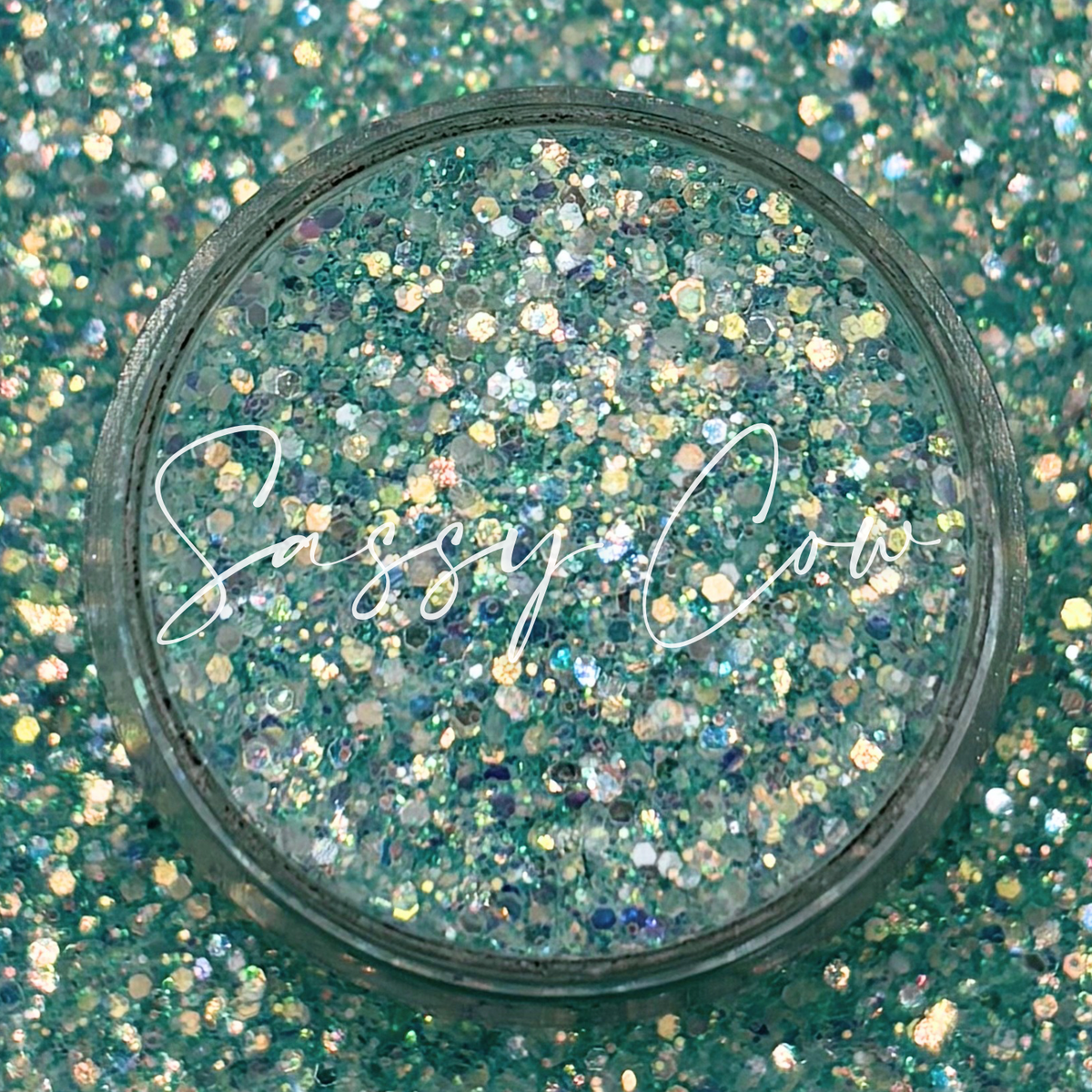 MINT JULEP - Mini Chunky Iridescent Glitter Mix