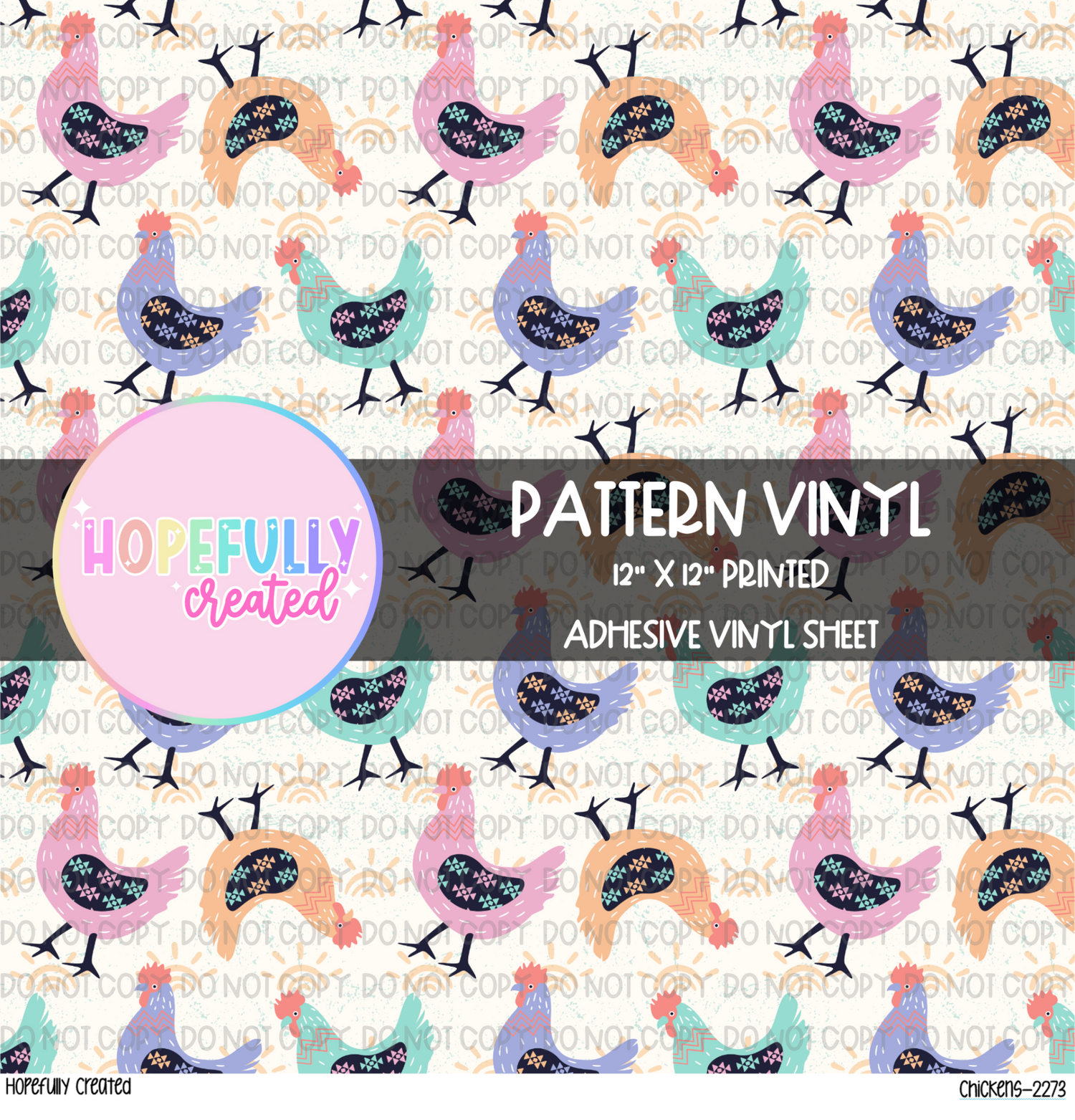 Chickens Vinyl Collection - 2273