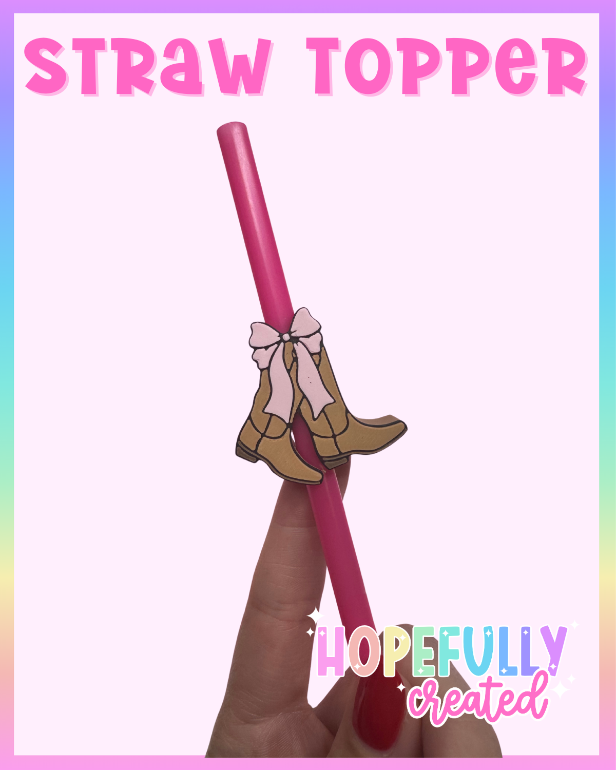Boots Straw Topper