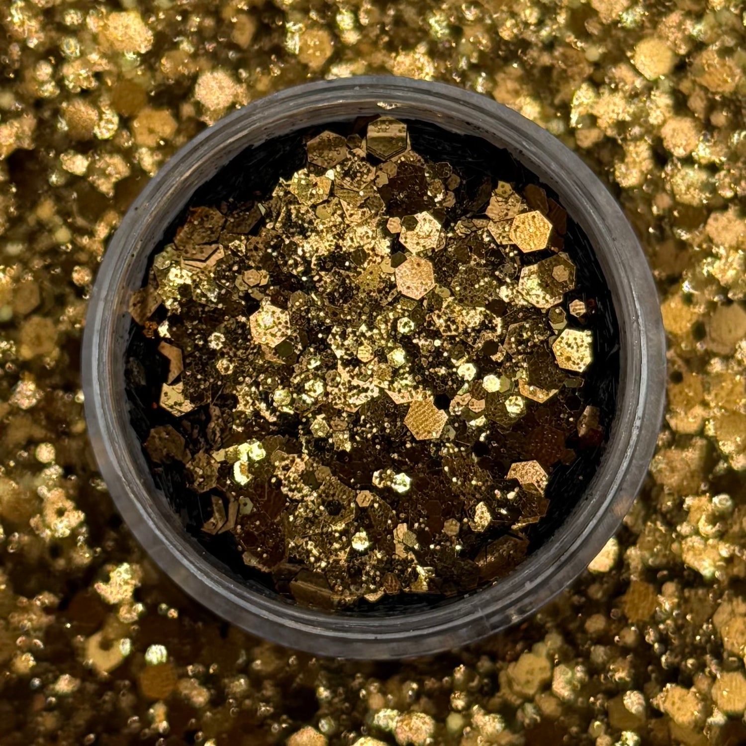 WOOD - Chunky Metallic Glitter Mix