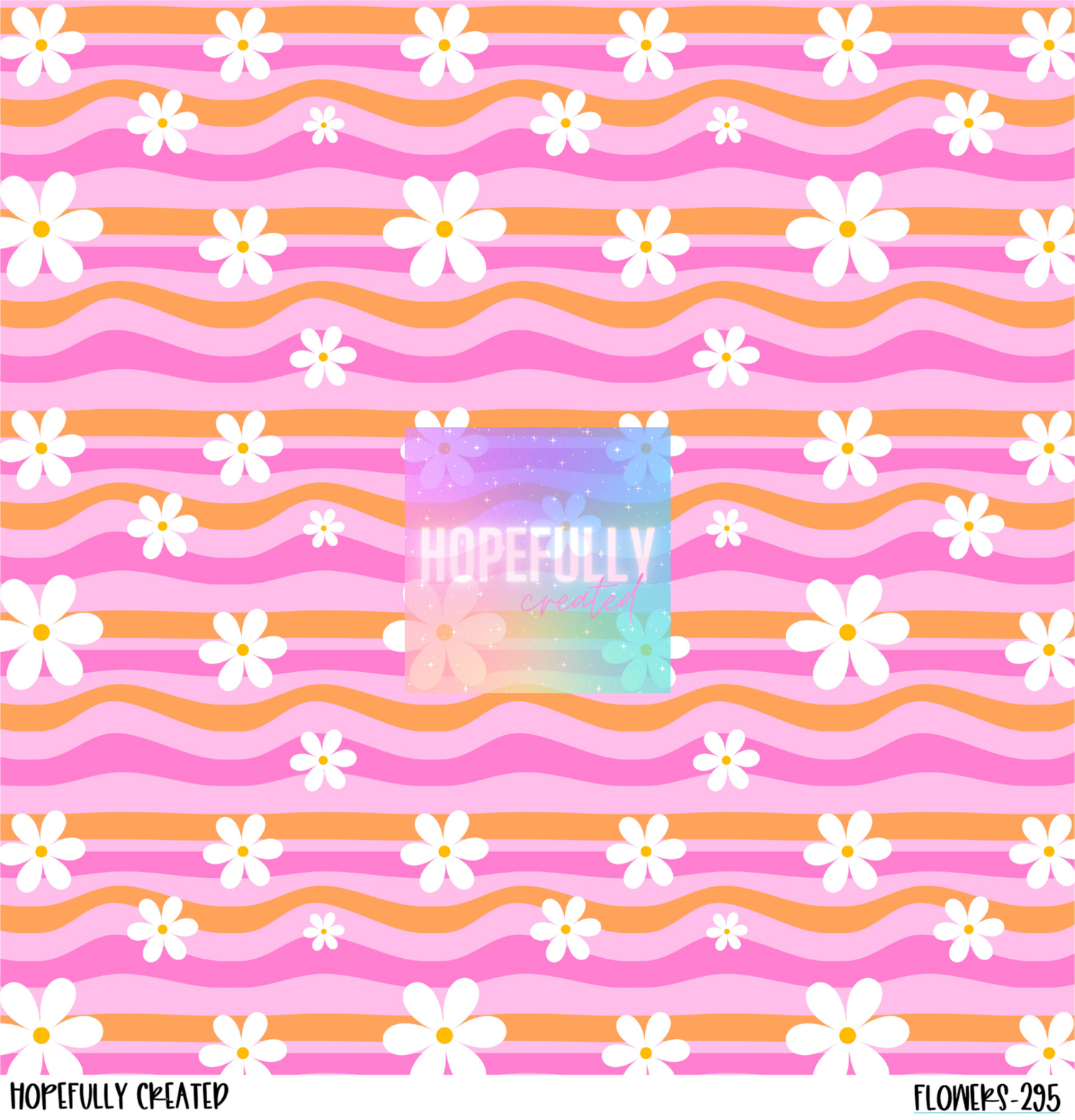 Wavy Flowers Vinyl Collection - 295