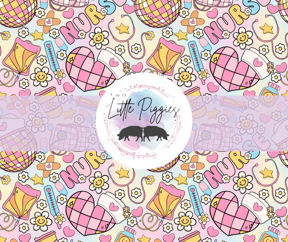 Printed Vinyl - Springtime Nurse