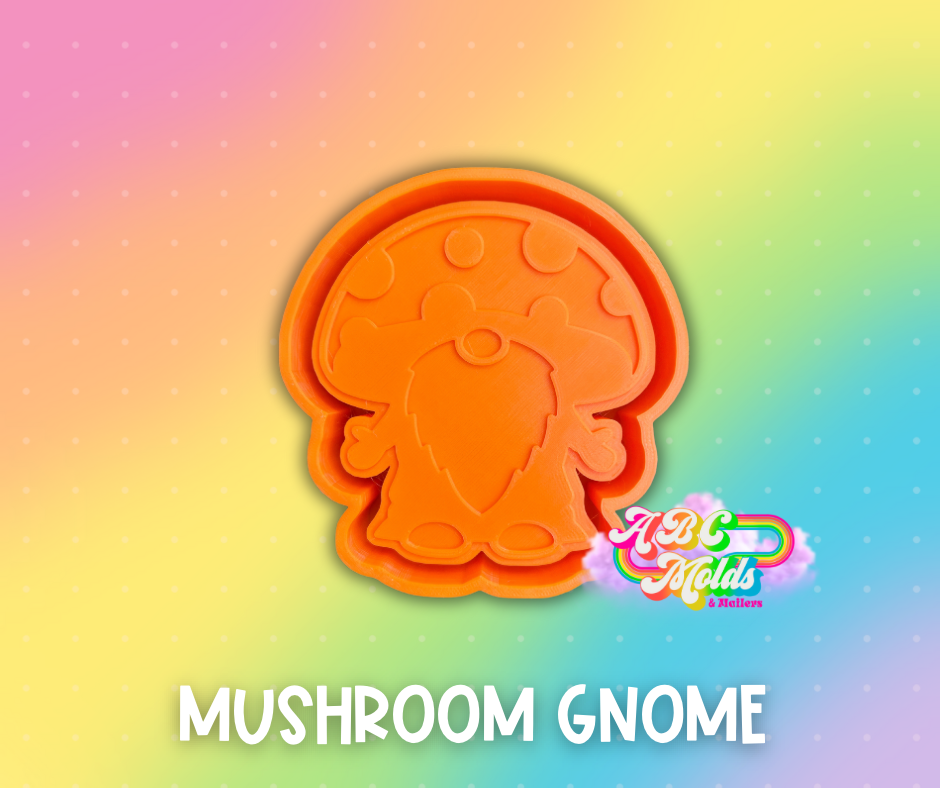 Mushroom Gnome Silicone Mold