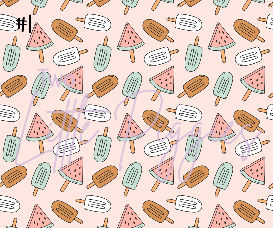 Printed Vinyl- Summer Days Collection