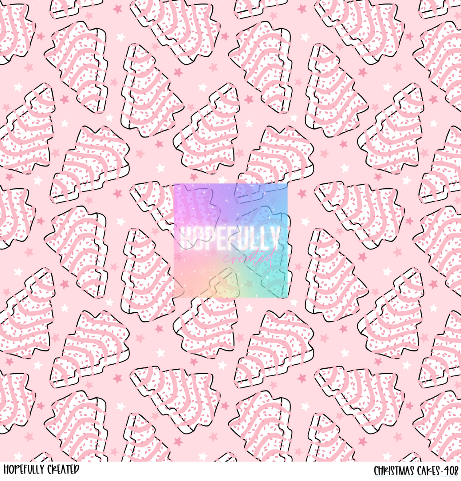 Christmas Cakes Vinyl Collection - 408