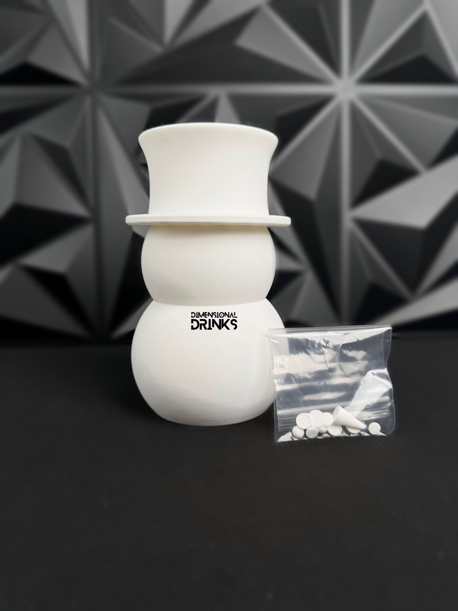 Snowman 3D Tumbler Sleeve