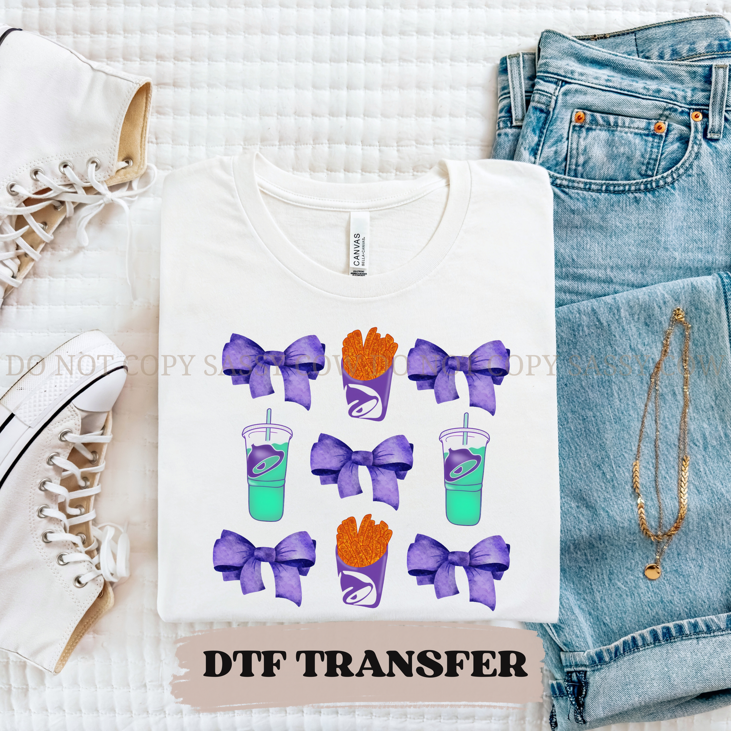 BAJA  BOW GRID - DTF TRANSFER 0164