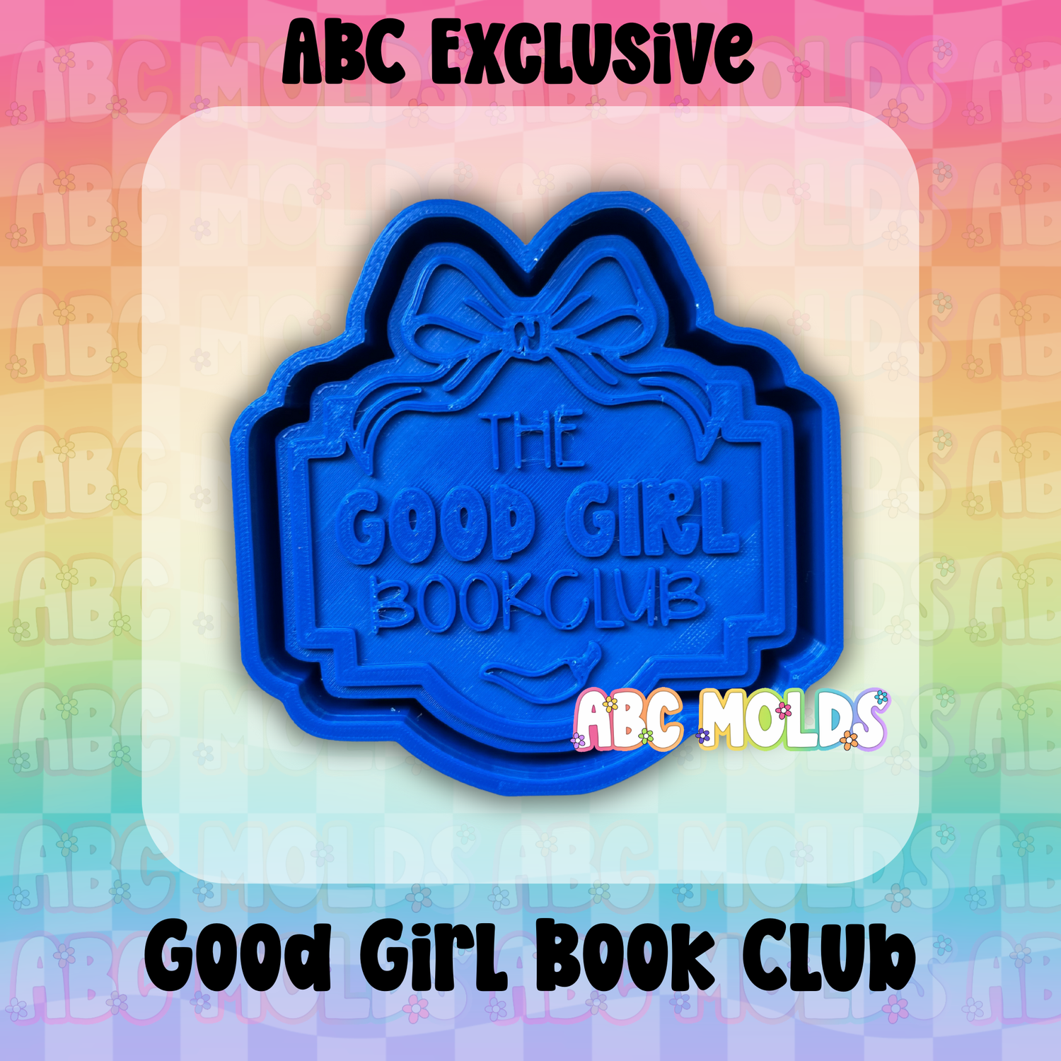 Good Girl Book Club Silicone Mold