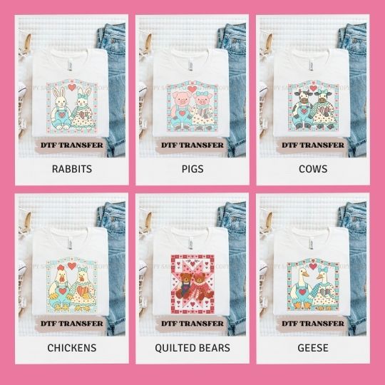 COUNTRY LOVIN'  GANG SHEET - DTF TRANSFER SHEET