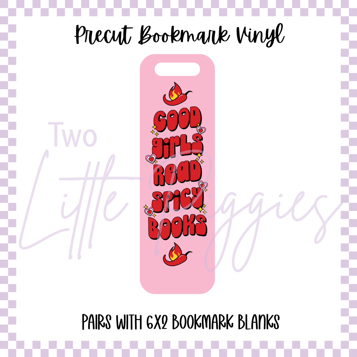 Printed Vinyl - Bookmark - Read Spicy Books