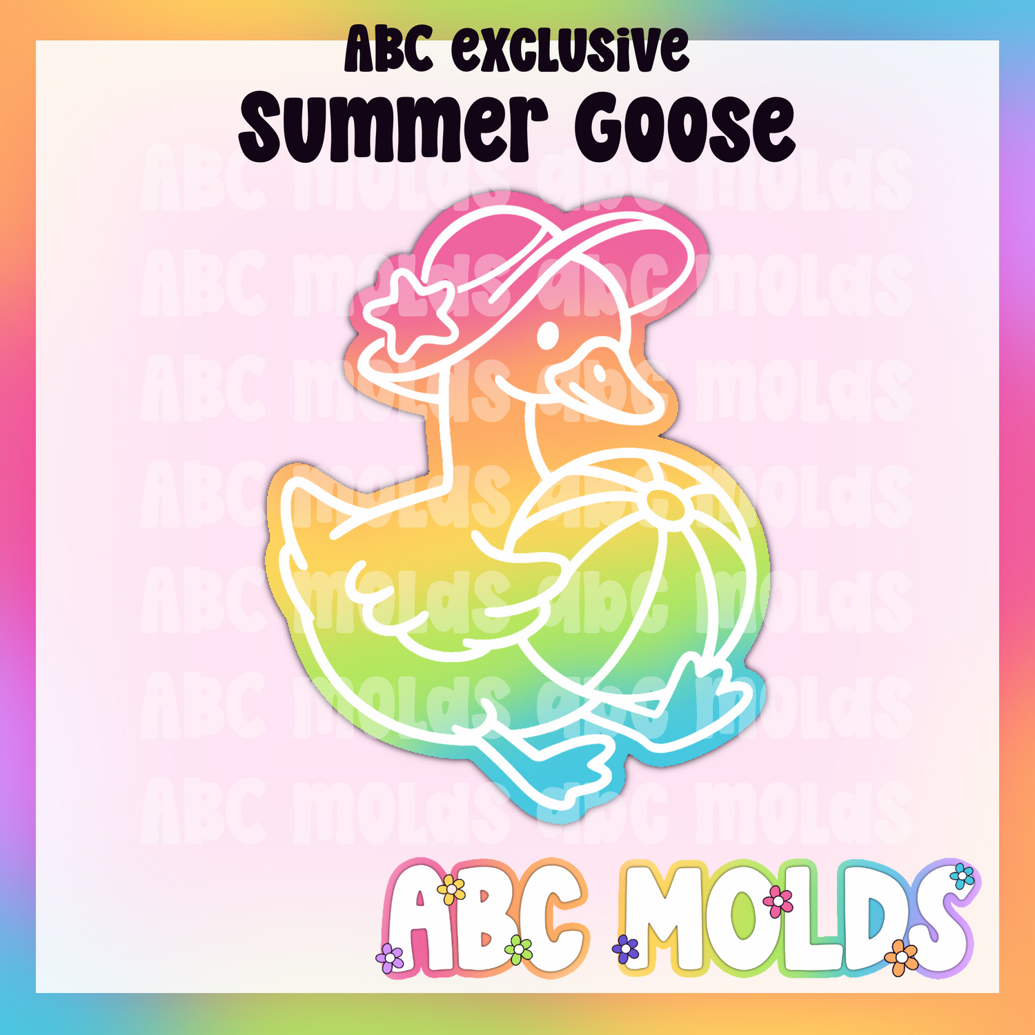 Summer goose Silicone Mold