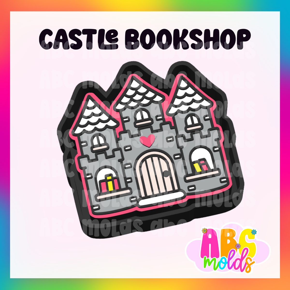 Castle Bookshop - Silicone Freshie Mold
