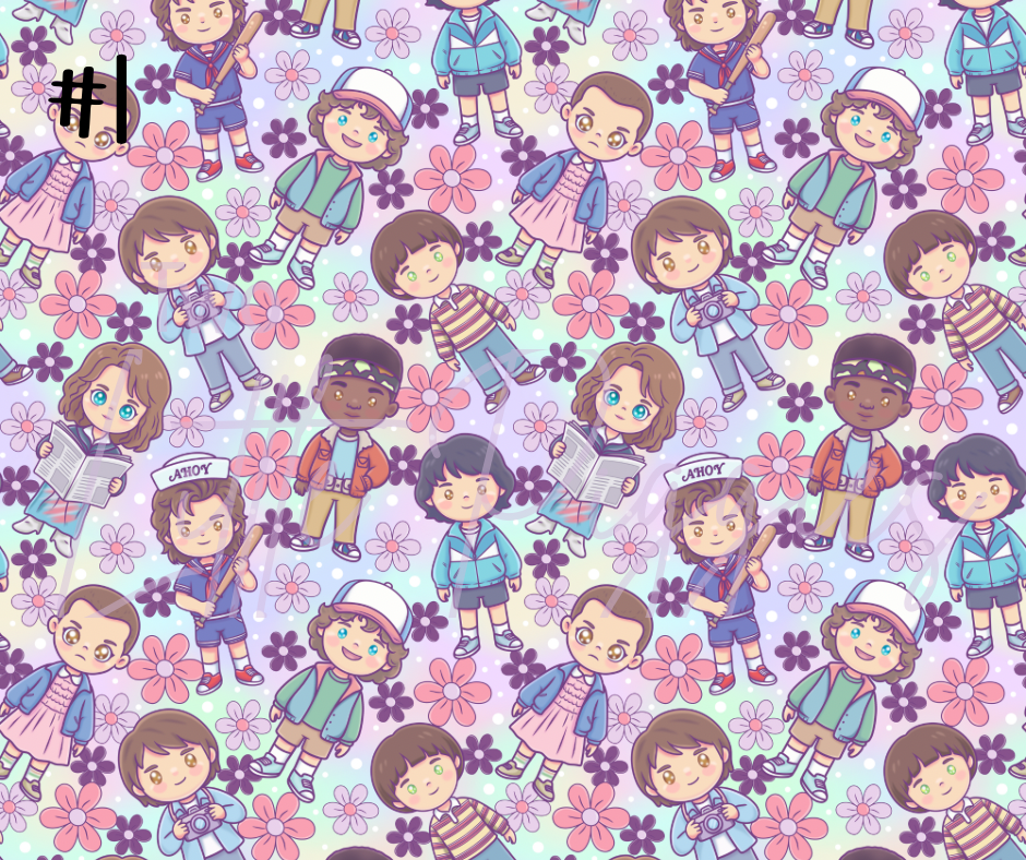 Printed Vinyl - Stranger Things