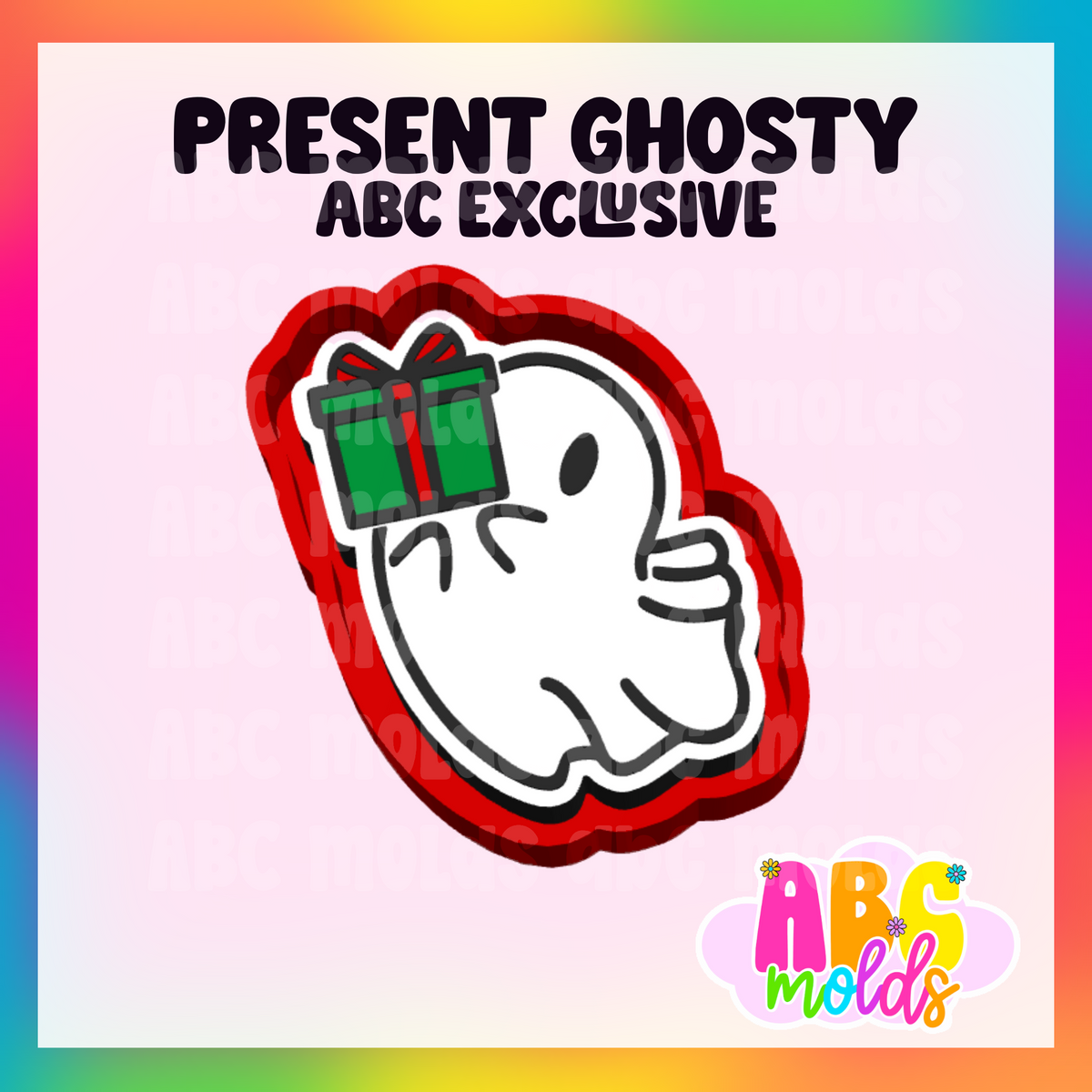 Present Ghost - Silicone Freshie Mold
