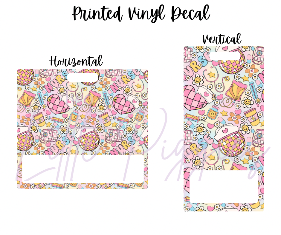 Printed Vinyl - Springtime Nurse