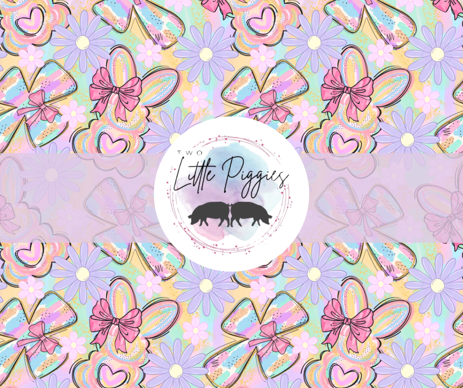 Printed Vinyl - Brushstroke Bunny