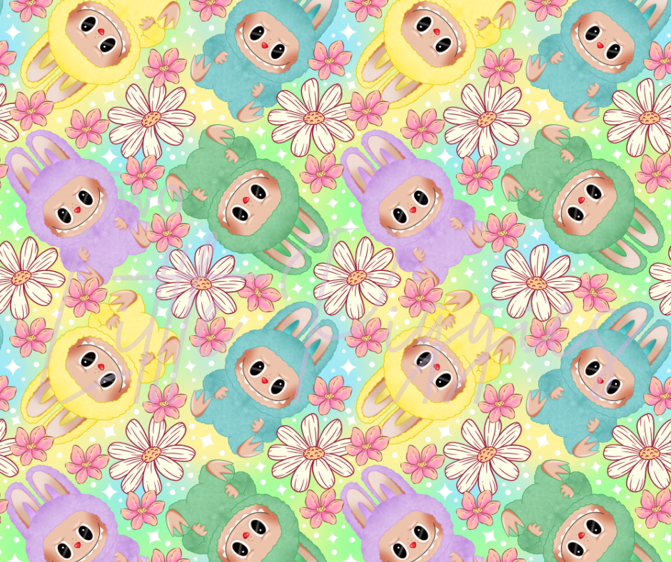 Printed Vinyl - Springtime LaBuBu