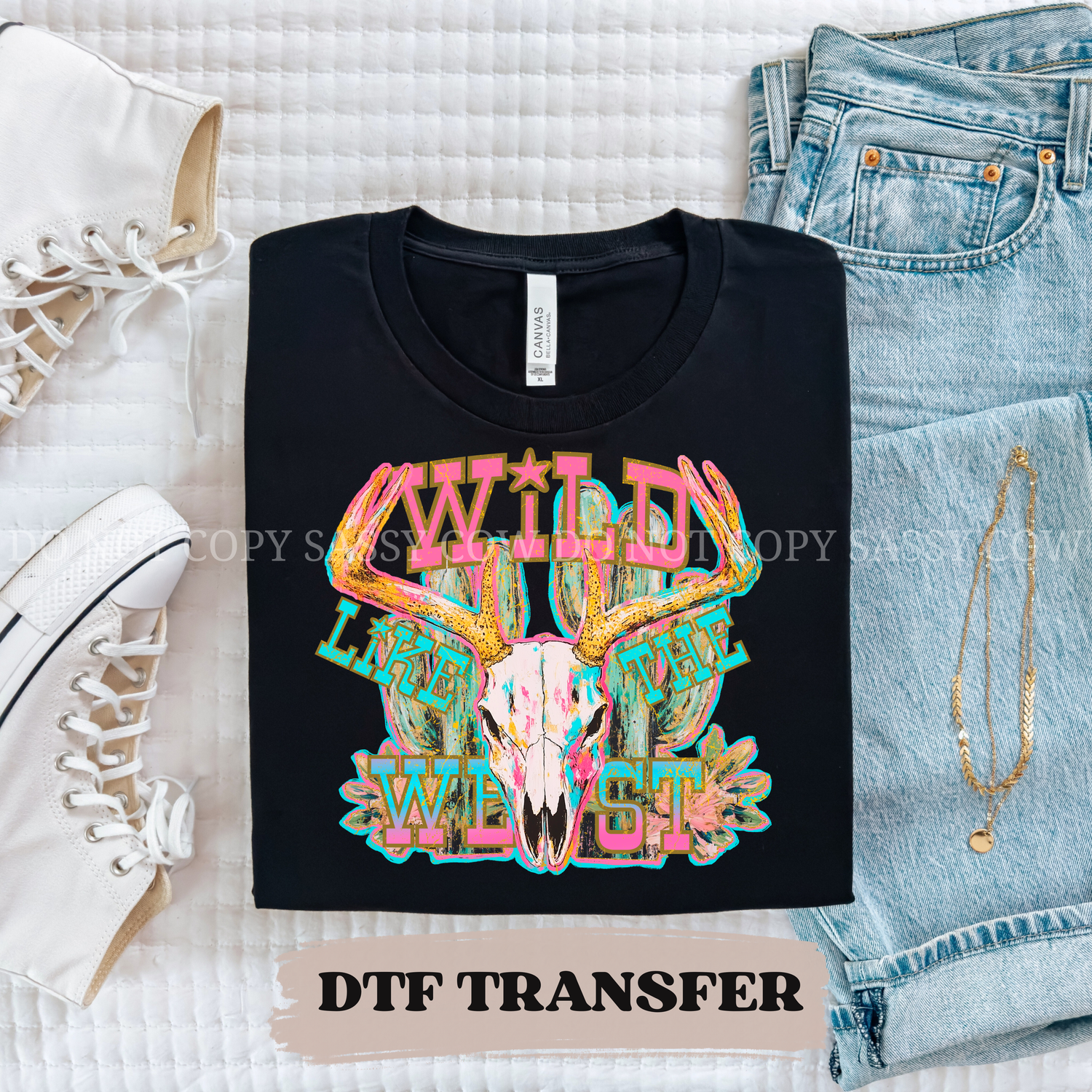 WILD LIKE THE WEST - DTF TRANSFER 0416