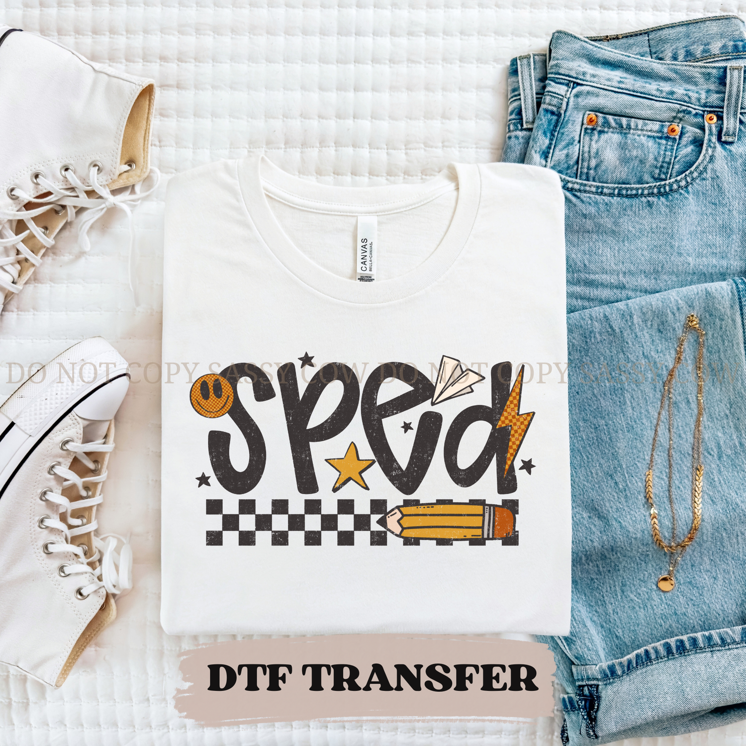 RETRO SPED TEACHER- DTF TRANSFER 0304