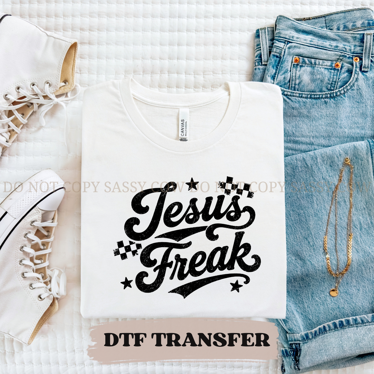 JESUS FREAK - DTF TRANSFER 0444