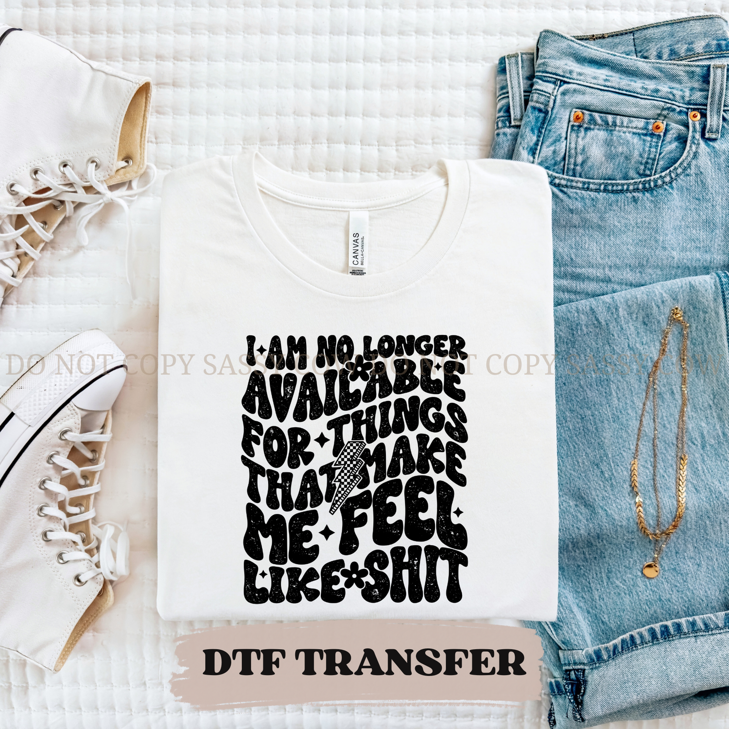 RETRO NO LONGER AVAILABLE - DTF TRANSFER 0324