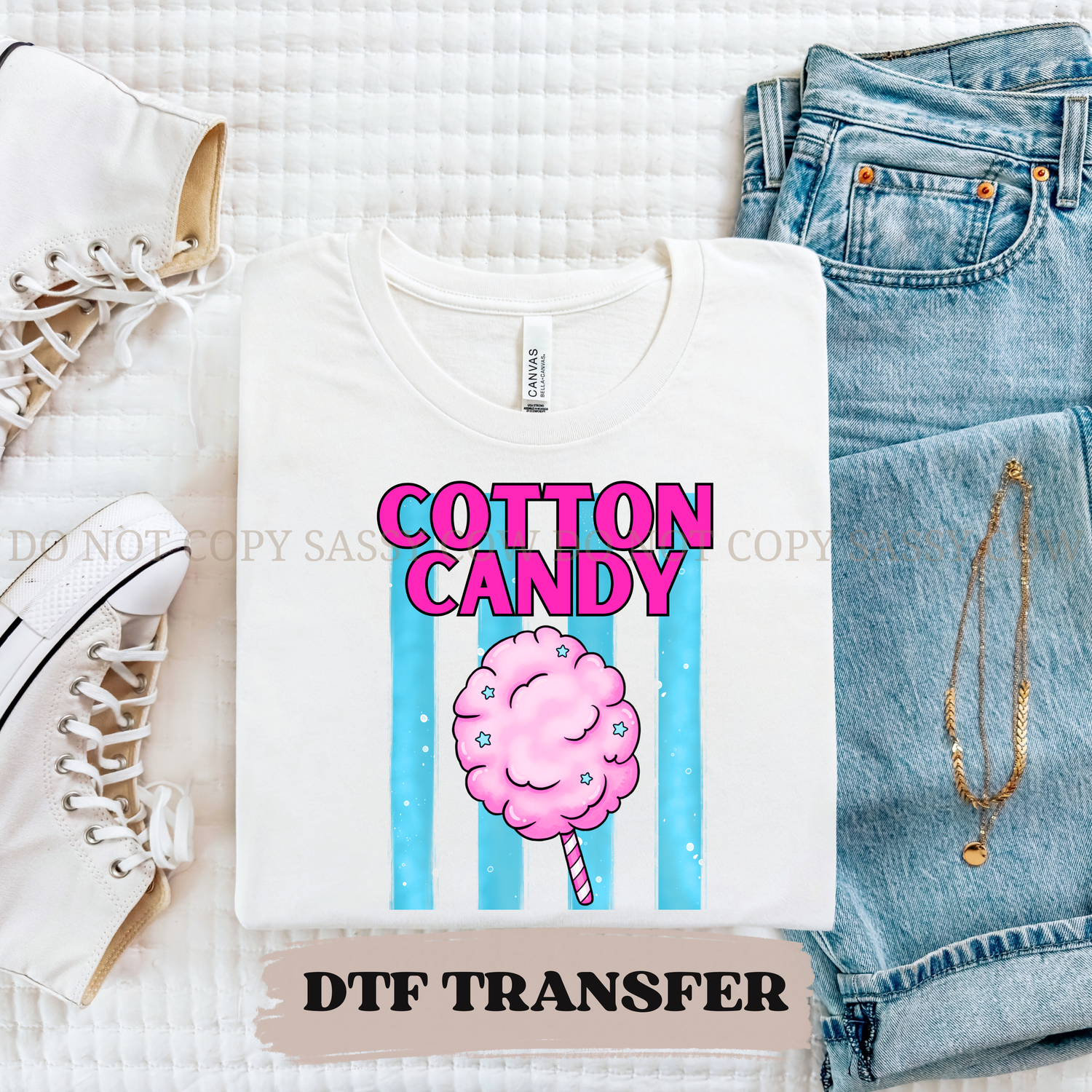 COTTON CANDY - DTF TRANSFER 0441