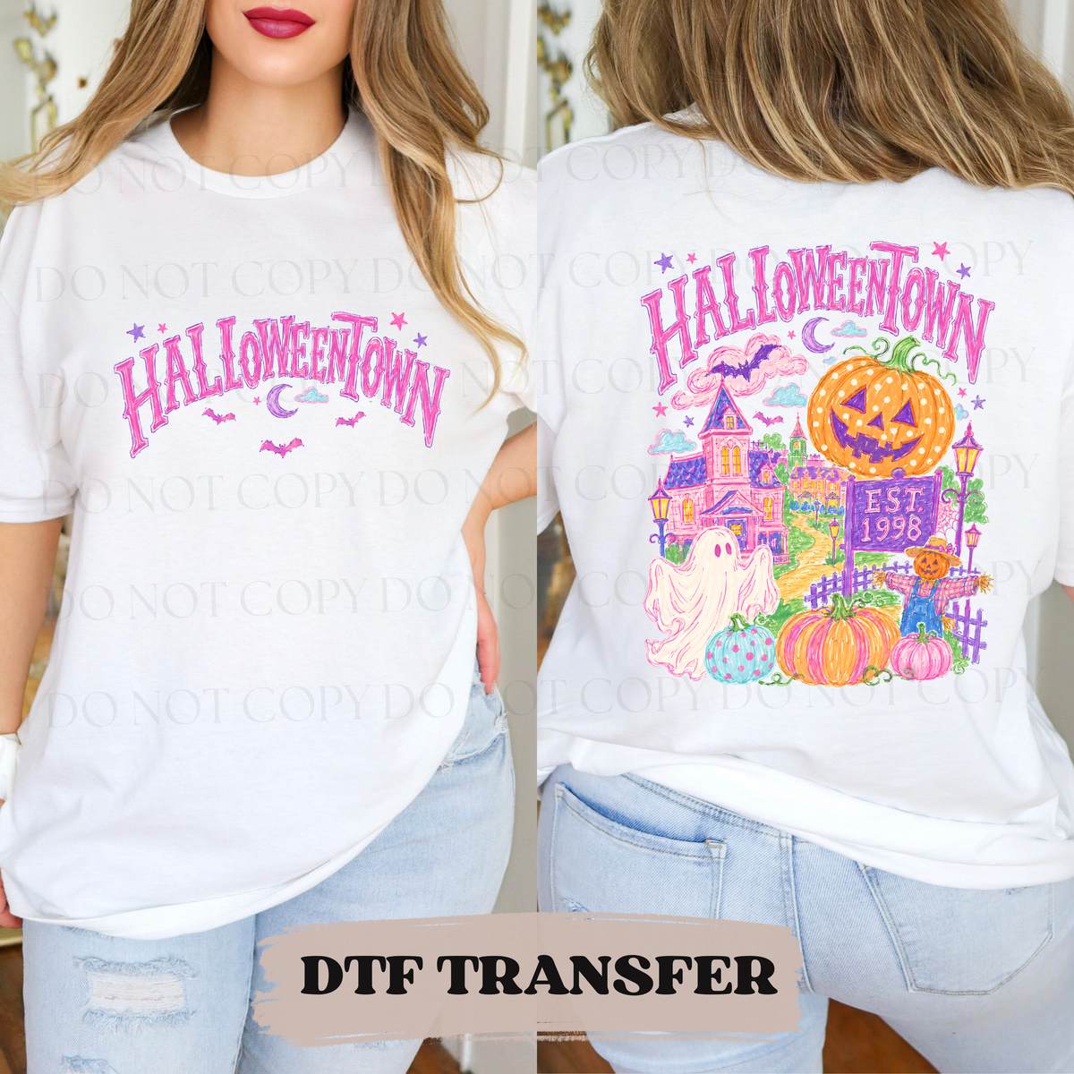 GIRLY TOWN - DTF TRANSFER 0437