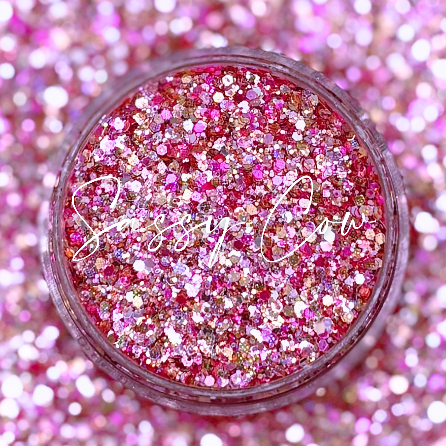 WHITE LIMOZEEN - Custom Mini Chunky Glitter Mix