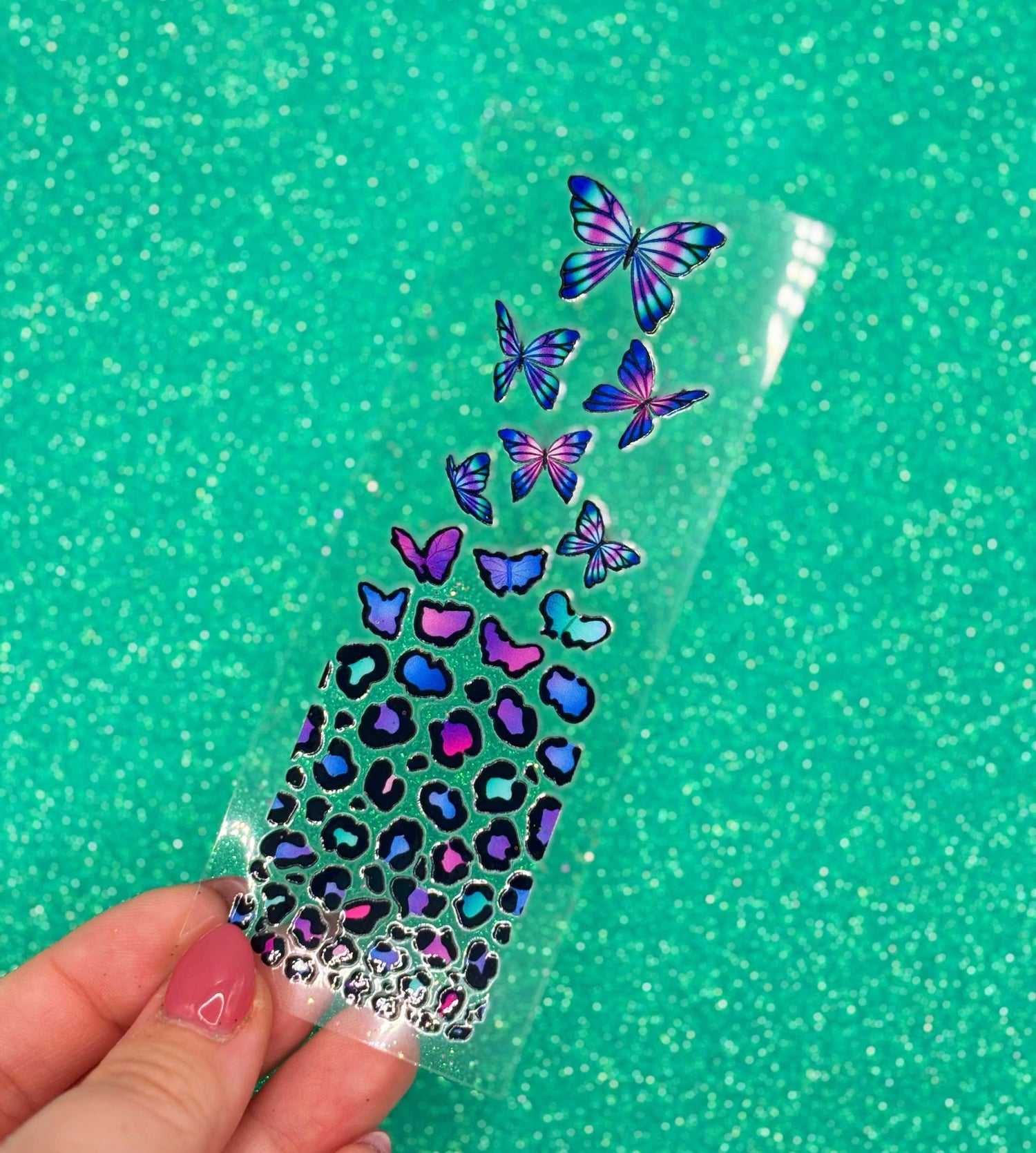 LEOPARD BUTTERFLY - UVDTF Pen Wrap