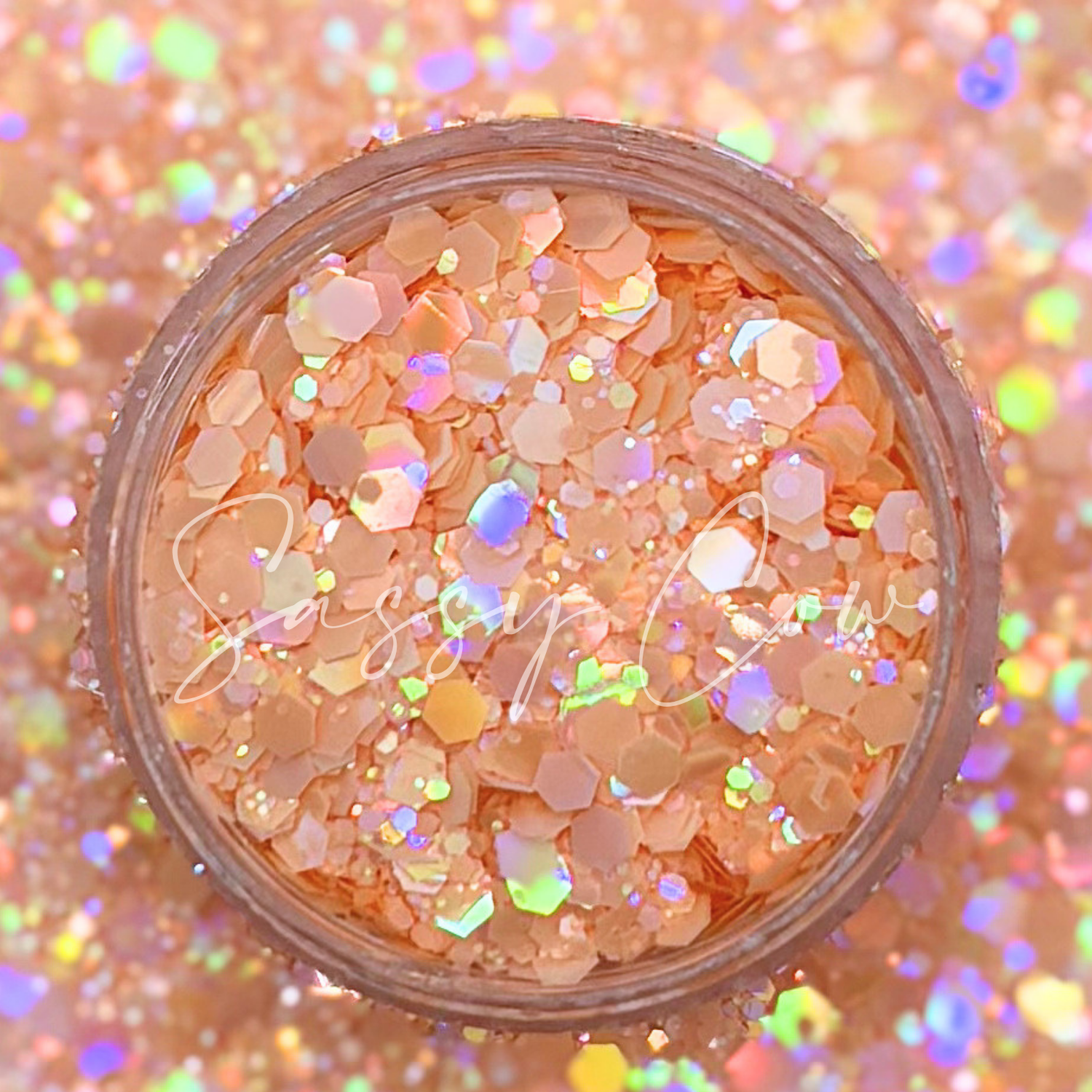 APRICOT - Chunky Holographic Mixed Glitter