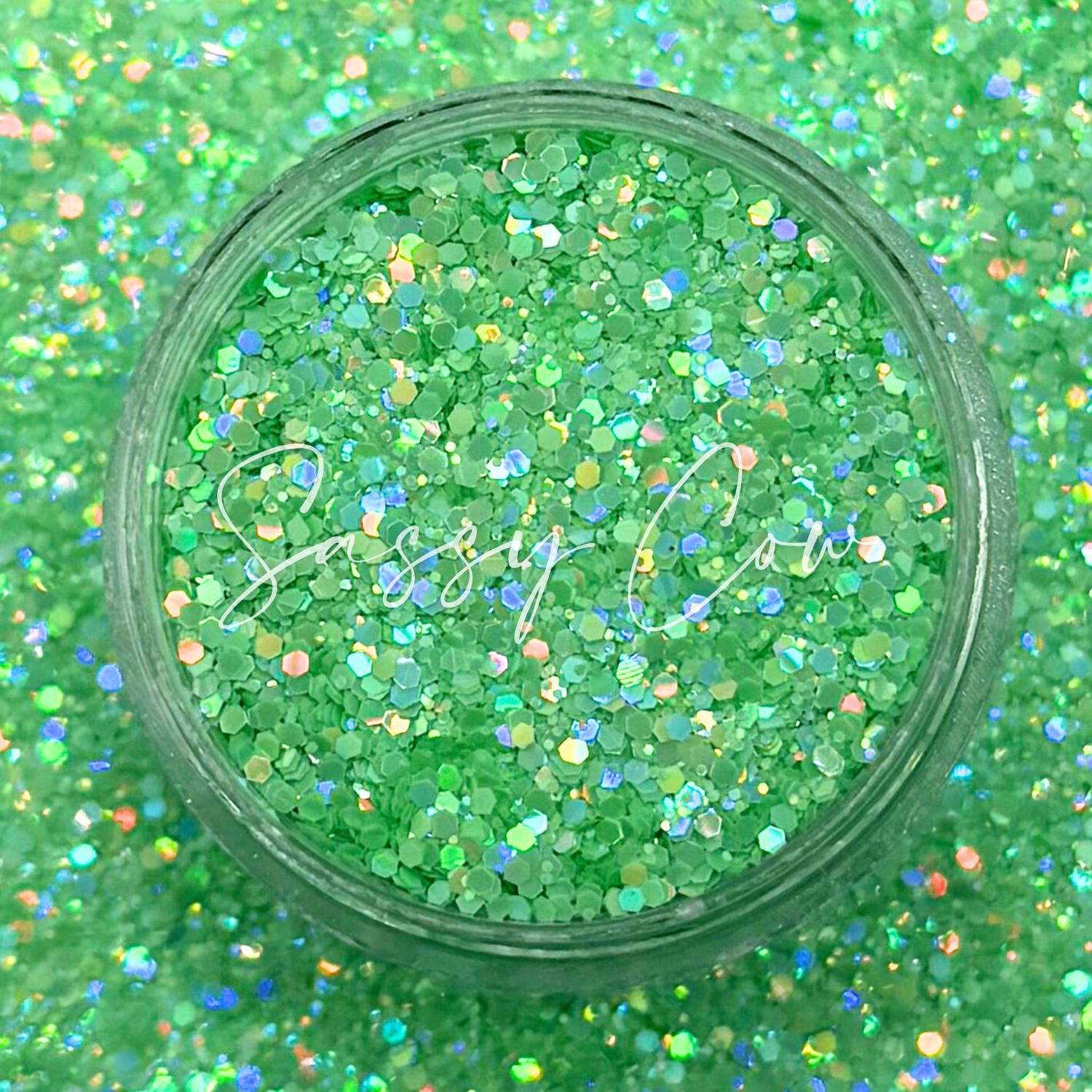 CLOVER - Mini Chunky Holographic Glitter Mix