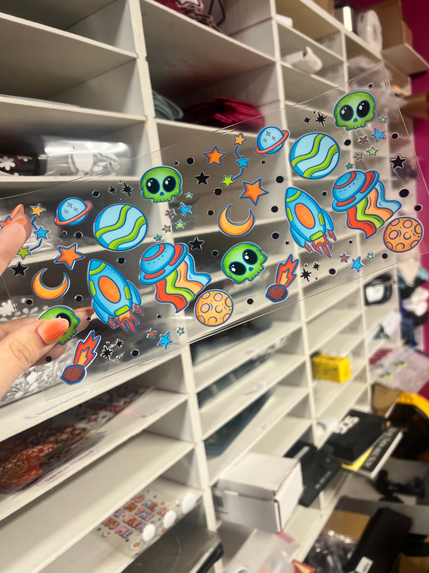 BOY SPACE UV DTF CUP WRAP