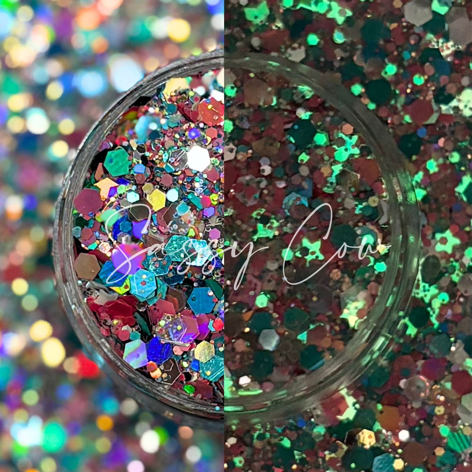DESTINY -  Custom Glow Chunky Glitter Mix