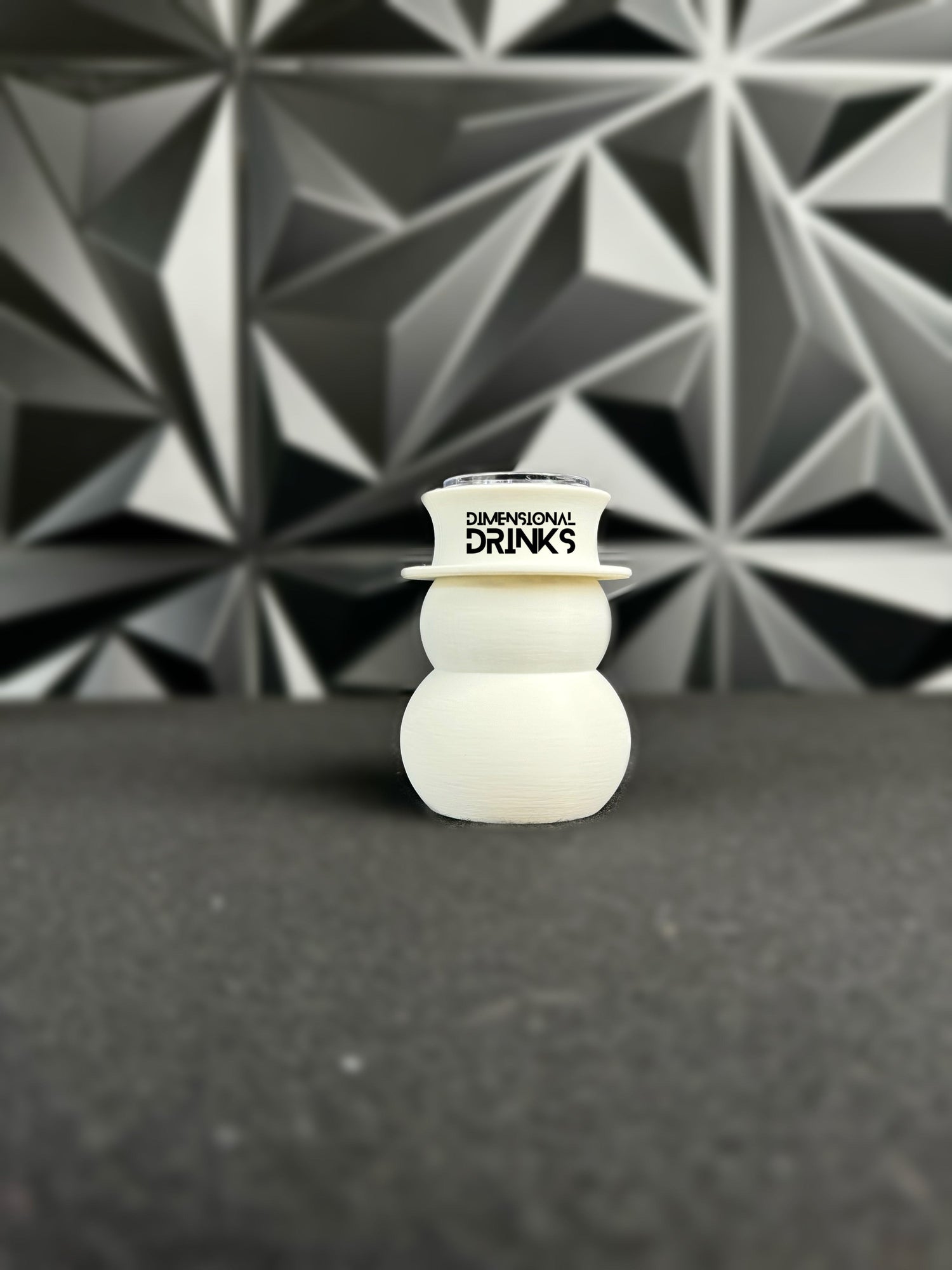Mini Snowman 3D Tumbler Sleeve