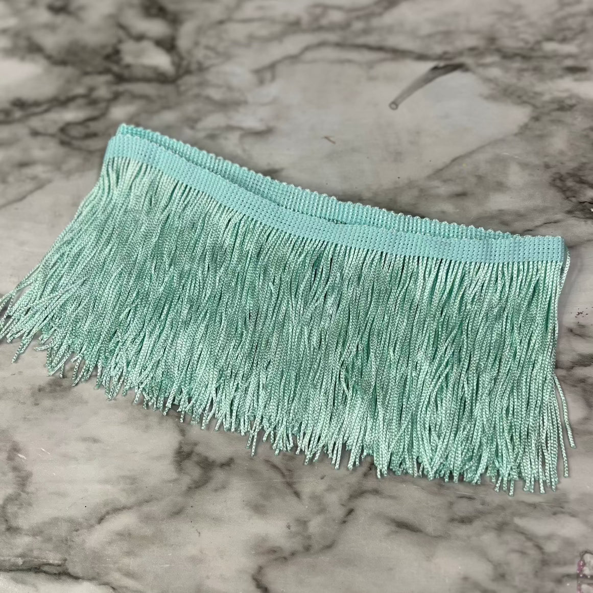 SEAFOAM FRINGE 4"