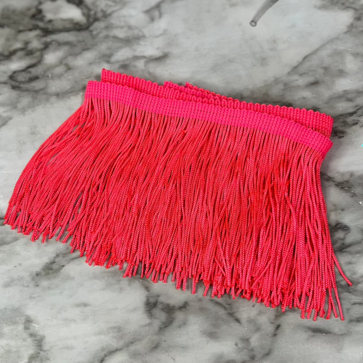 NEON PINK FRINGE 4"