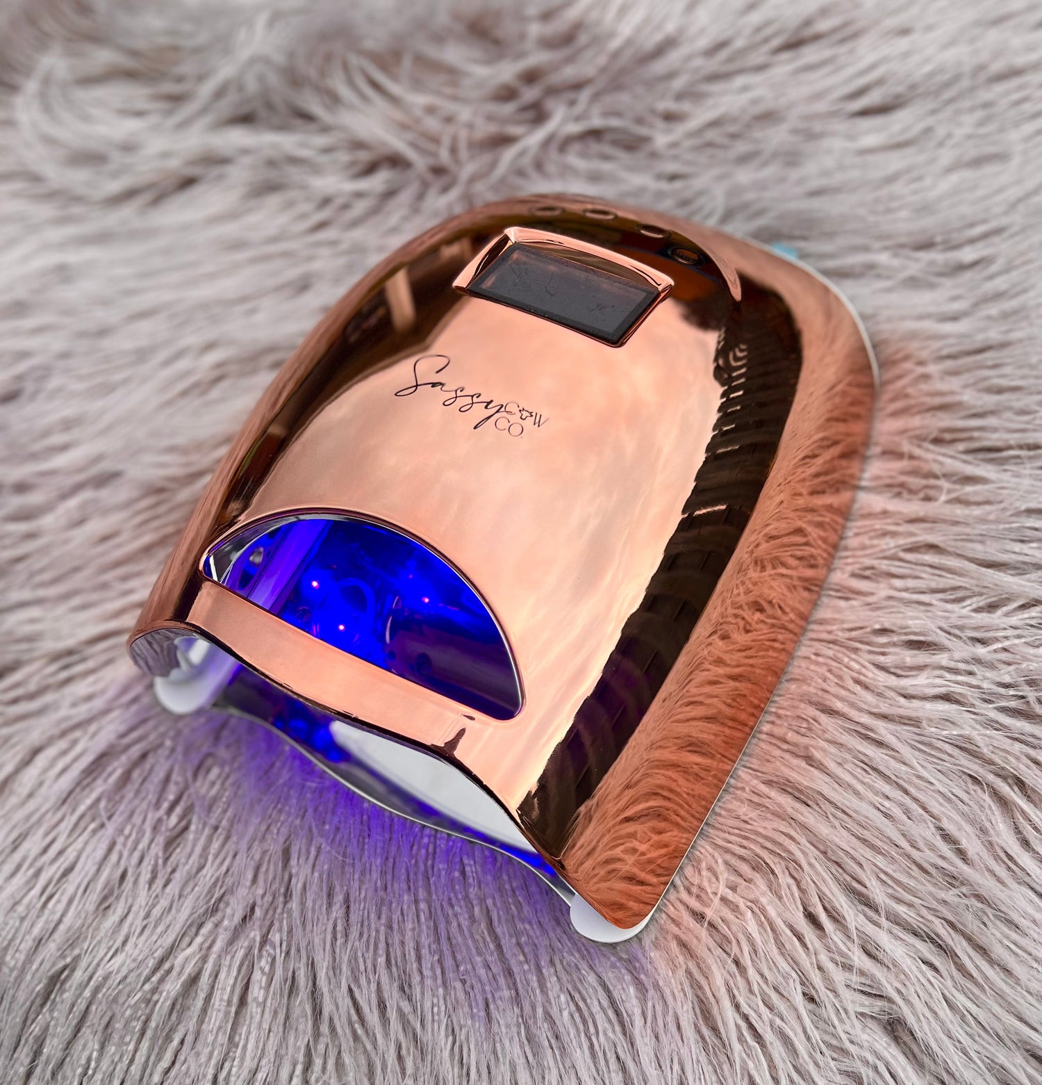 ILLUMILUXE UV LAMP Metallic Rose Gold