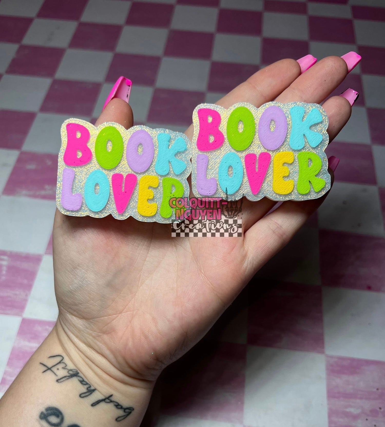 Book Lover Vents Silicone Mold