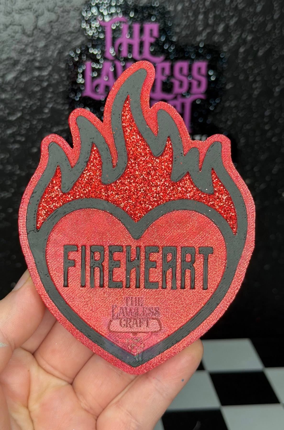 Fireheart Silicone Mold