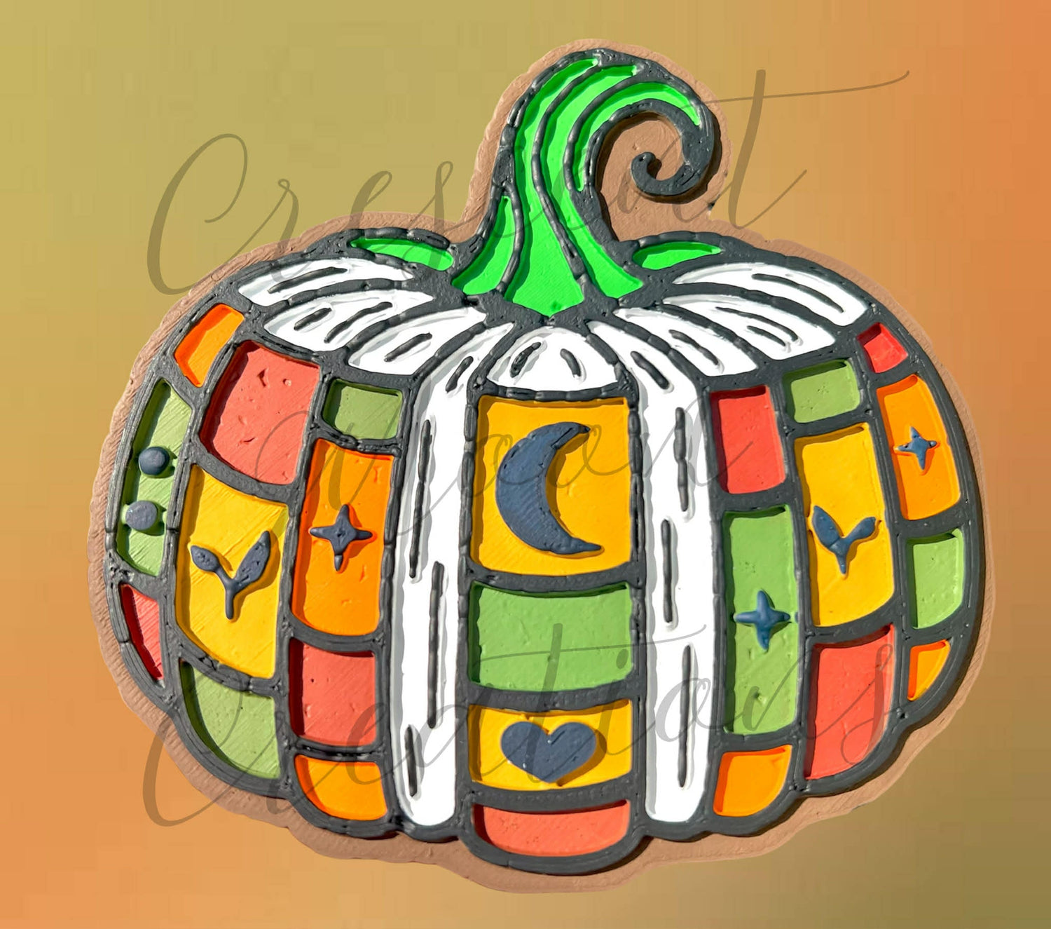 Pumpkin of books silicone freshie mold