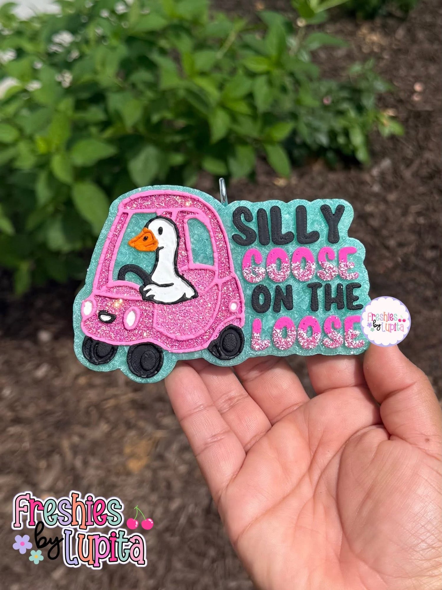 Silly goose silicone freshie mold