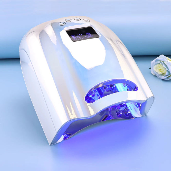 ILLUMILUXE UV LAMP HOLOGRAPHIC SILVER