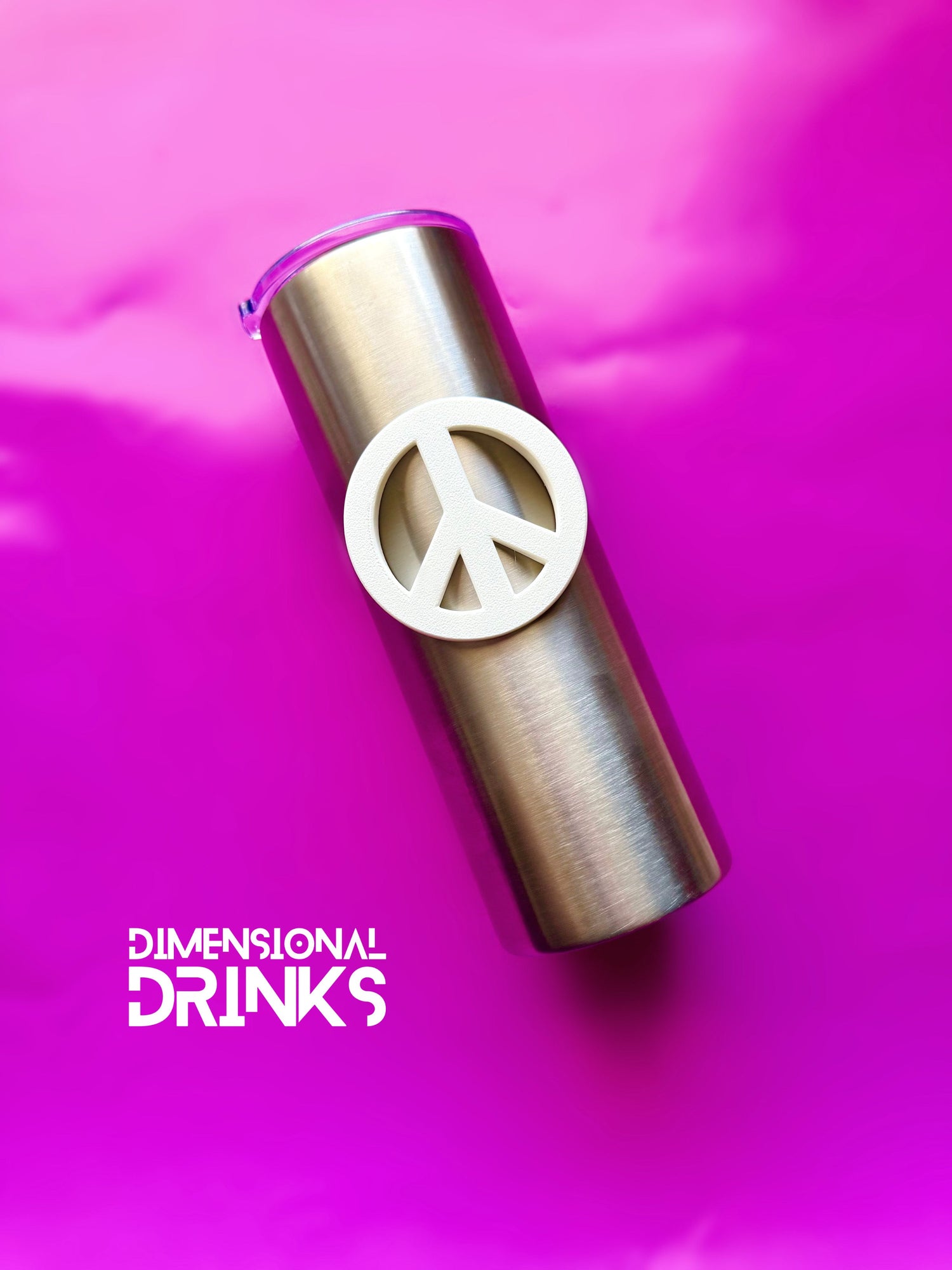 Peace Sign Tumbler Add-On