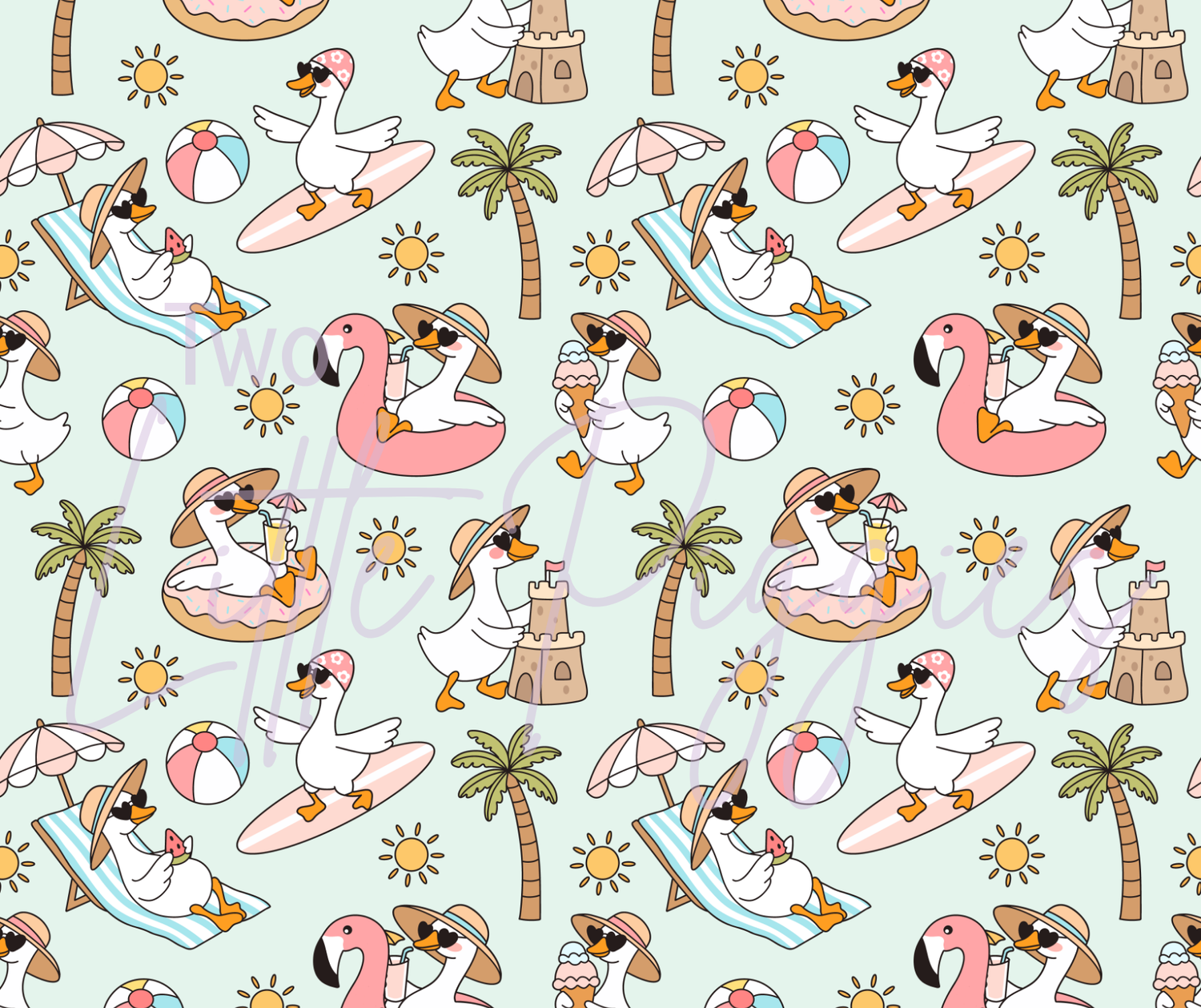 Printed Vinyl - Silly Goose Summer