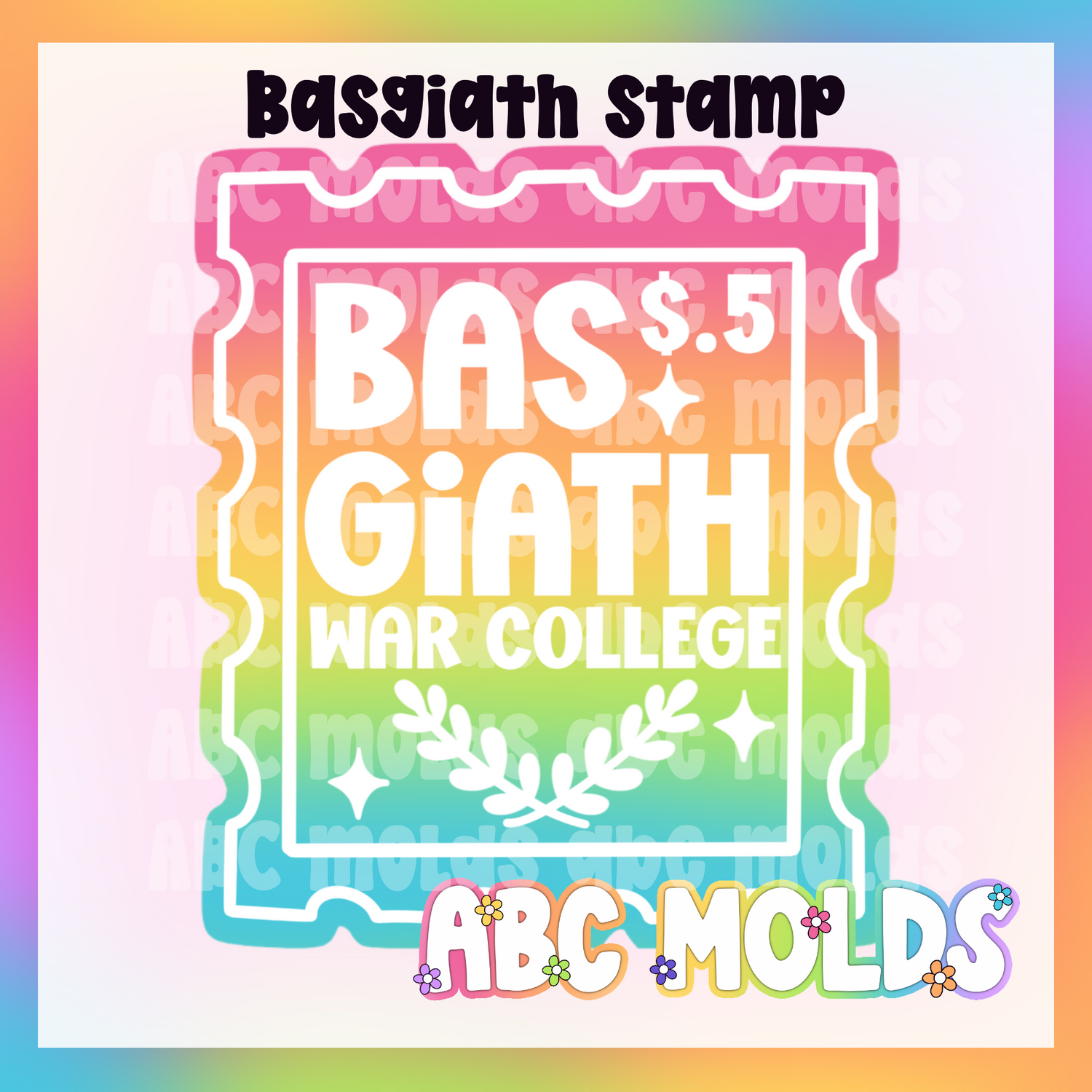 Basgiath Stamp Silicone Mold