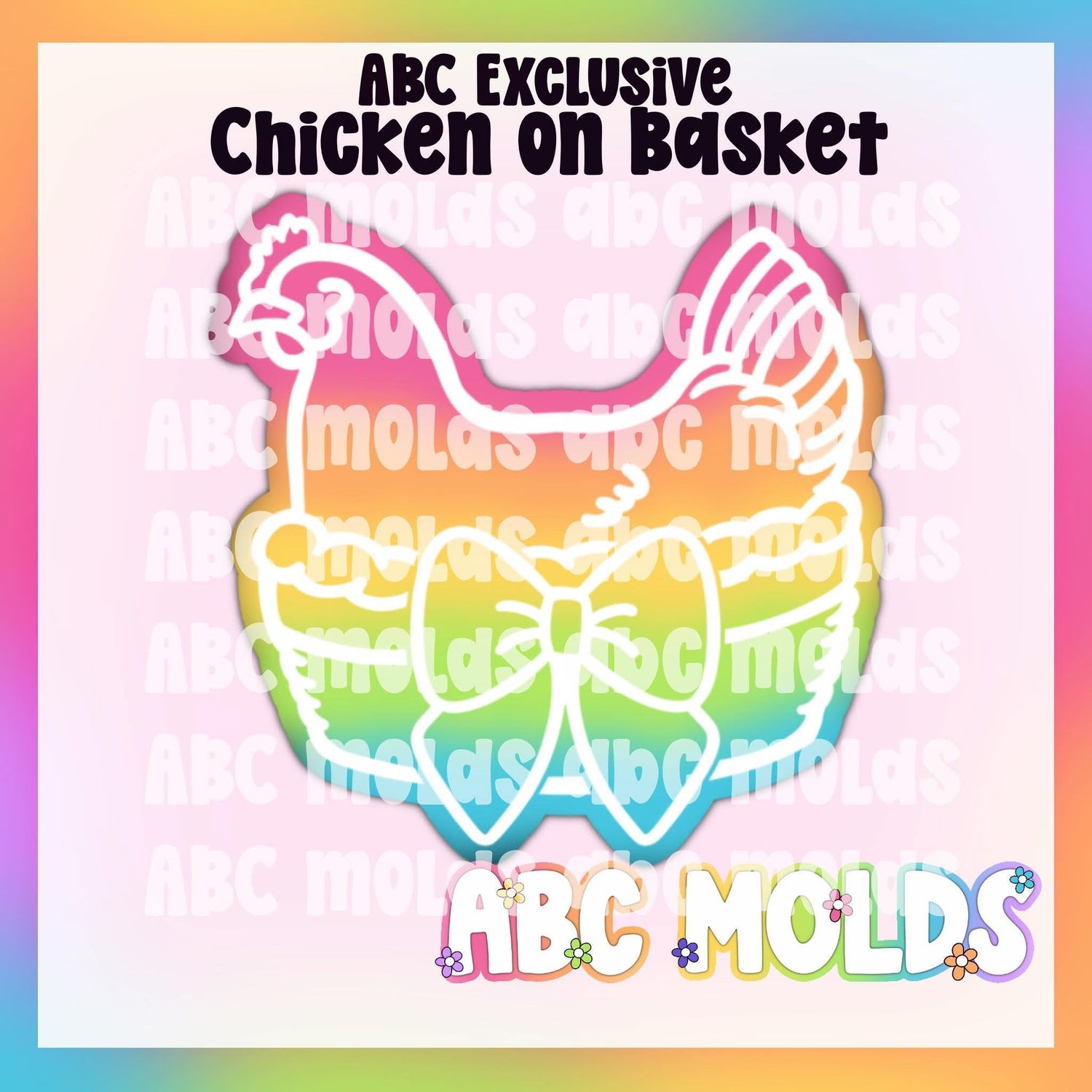 Chicken in Basket Silicone Mold