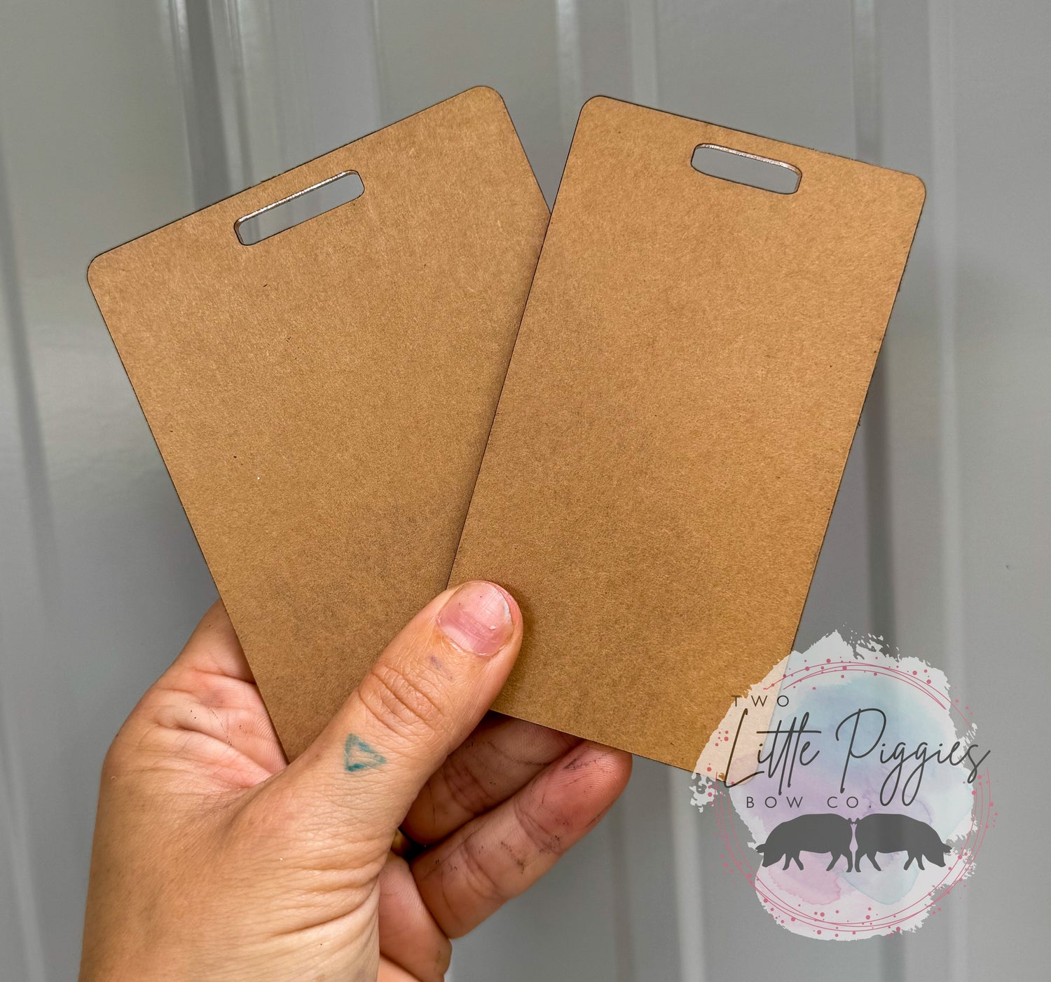 Acrylic Blank - Badge Buddy (3pc)