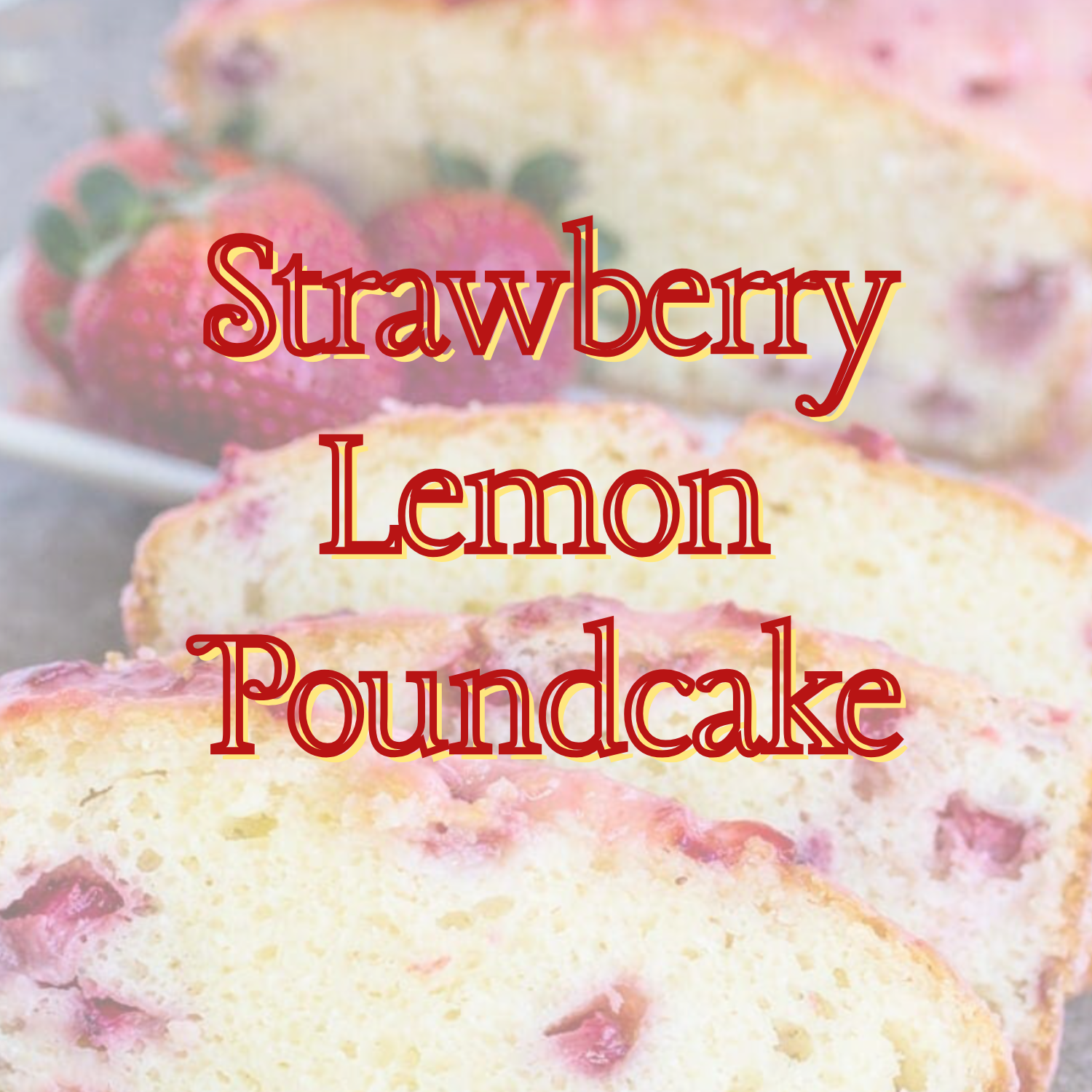 Strawberry Lemon Poundcake Pre-Scented Beads